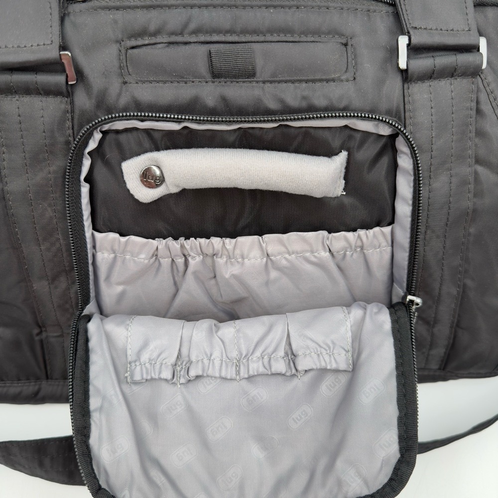 LUG Propeller‎ Gym Overnight Weekend Carry On Duffle Bag in Black 0743-A - Picture 2 of 10